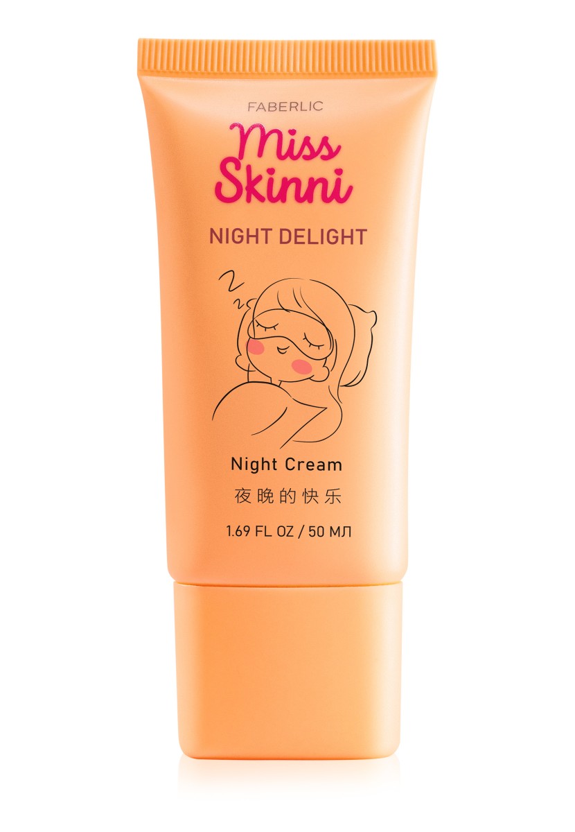Ночной крем для лица Night Delight Miss Skinni