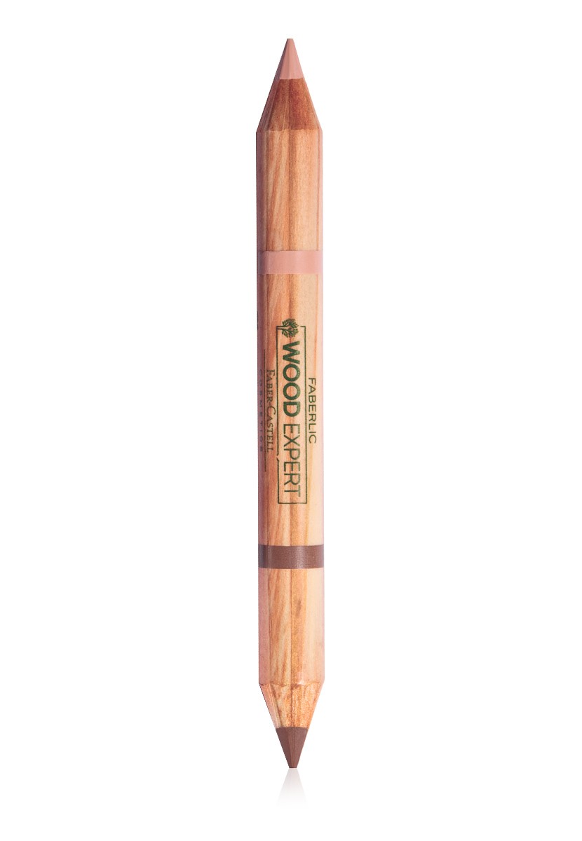 Двойной карандаш для лица DUO Face Pencil Wood Expert