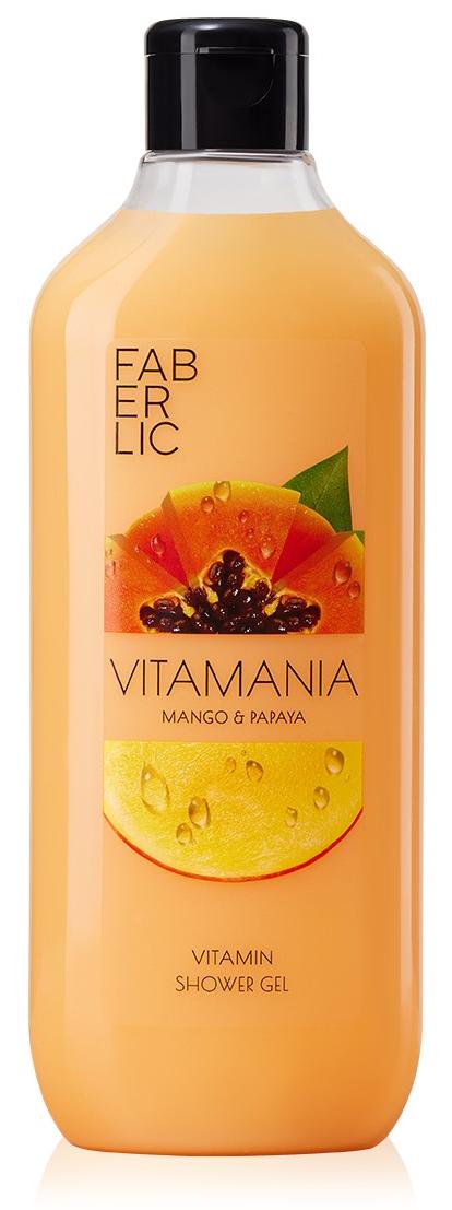 Витаминный гель для душа «Манго & Папайя» Vitamania