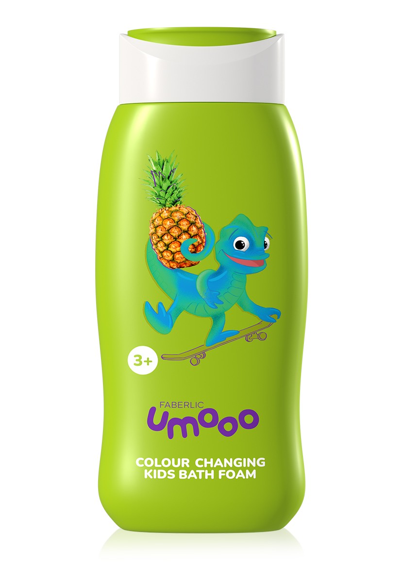 Детская пена для ванн, меняющая цвет, UMOOO (3+)