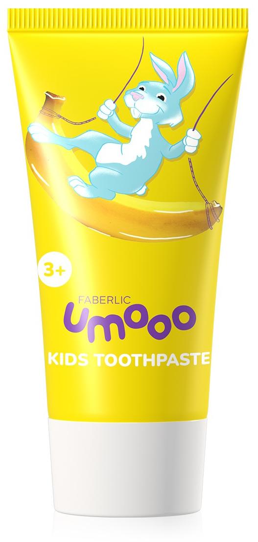 Детская зубная паста без фтора UMOOO (3+)