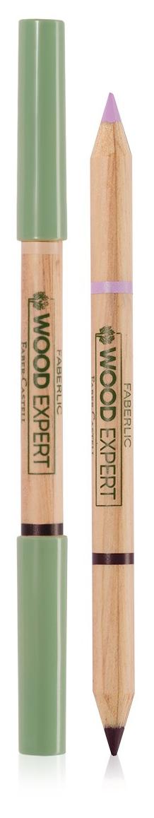 Двойной карандаш для глаз DUO Eye Liner Wood Expert