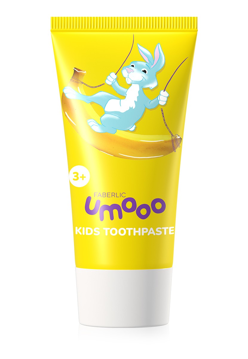 Детская зубная паста без фтора UMOOO (3+)