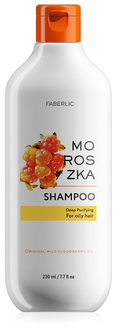 Интенсивно очищающий шампунь для жирных волос Moroszka