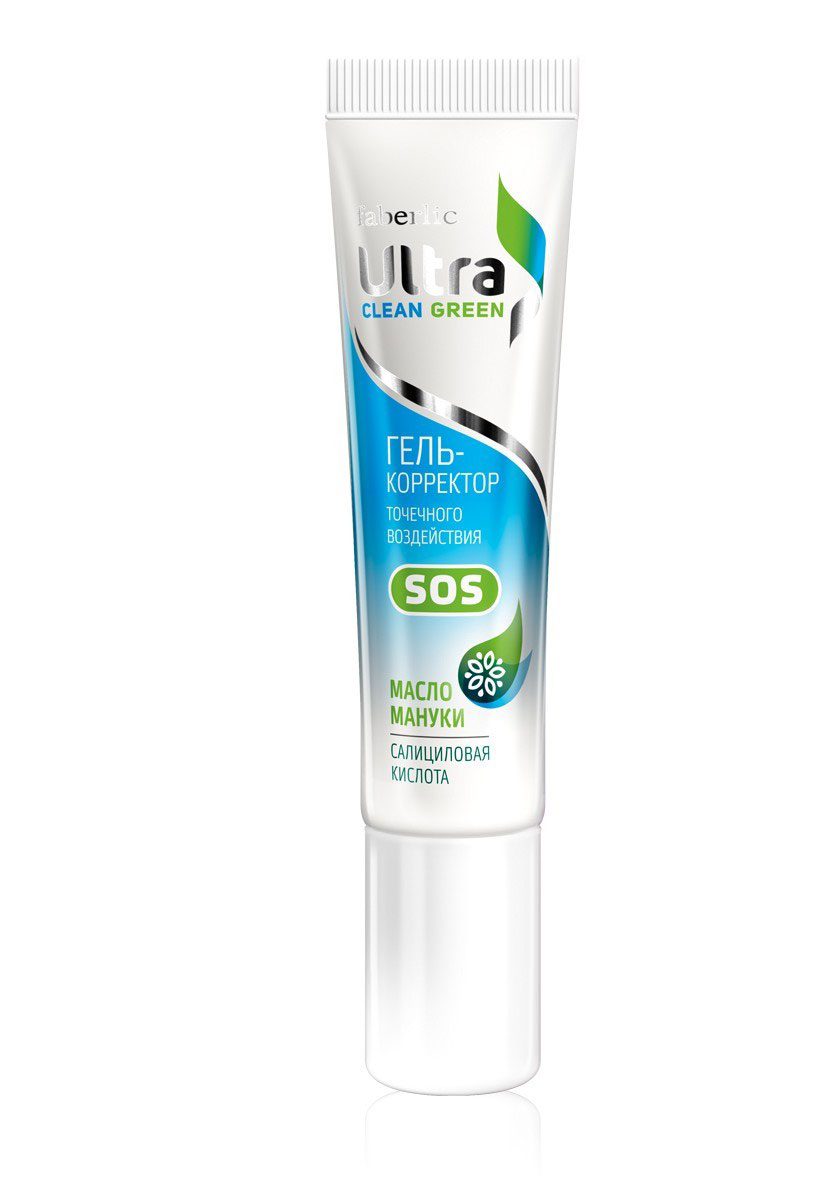 SOS гель-корректор точечного воздействия Ultra Clean Ultra Green