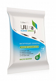 Влажные матирующие салфетки для лица Ultra Clean Ultra Green