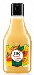 Витаминный гель для душа «Манго & папайя» Vitamania